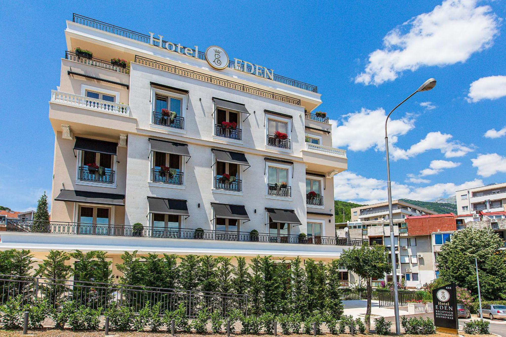 Hotel Eden Budva Bagian luar foto